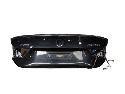 14-20 OEM BMW F32 428 430 435 440 Rear Trunk Lid Panel Deck Shell Black 475 BLACK SAPPHIRE METALLIC (475)
