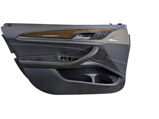 OEM BMW G01 X3 FRONT Left Driver SIde Interior Door Panel Card Trim Cover Black