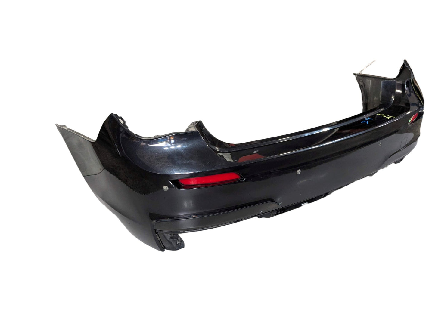 NOTE* 09-15 OEM BMW F01 F02 740 750 Rear Bumper M SPORT Cover w/ PDC Black Black Black Sapphire Metallic (475)