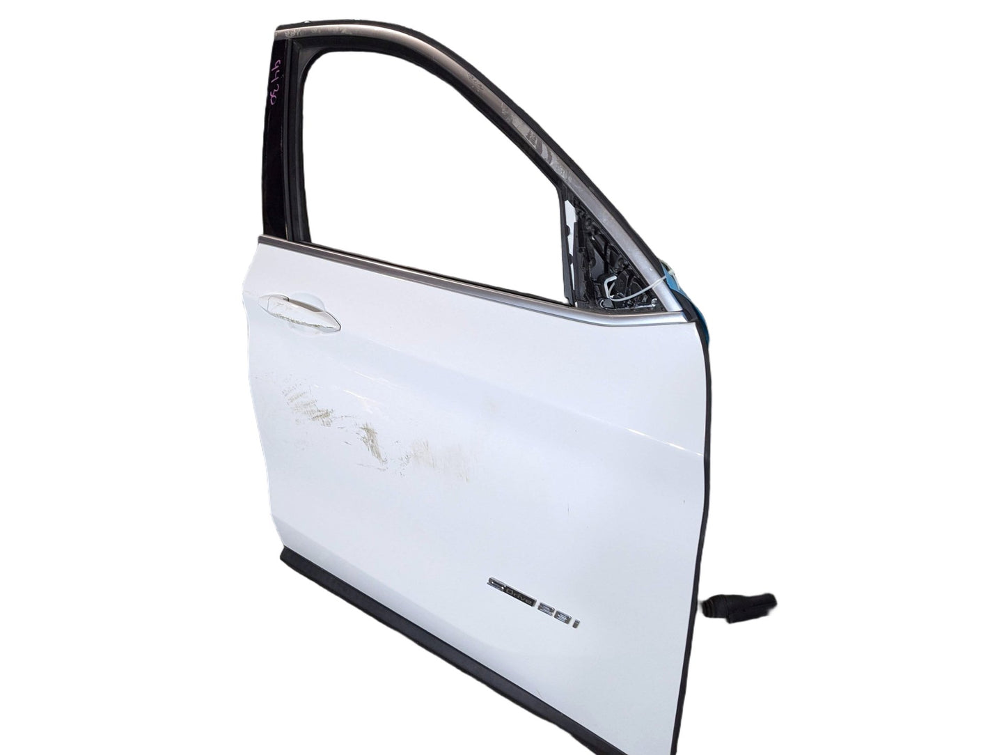 *16-22 OEM BMW F48 X1 Front Right Passenger Side Door Shell Panel White 300 White Alpinweiß Iii (300)