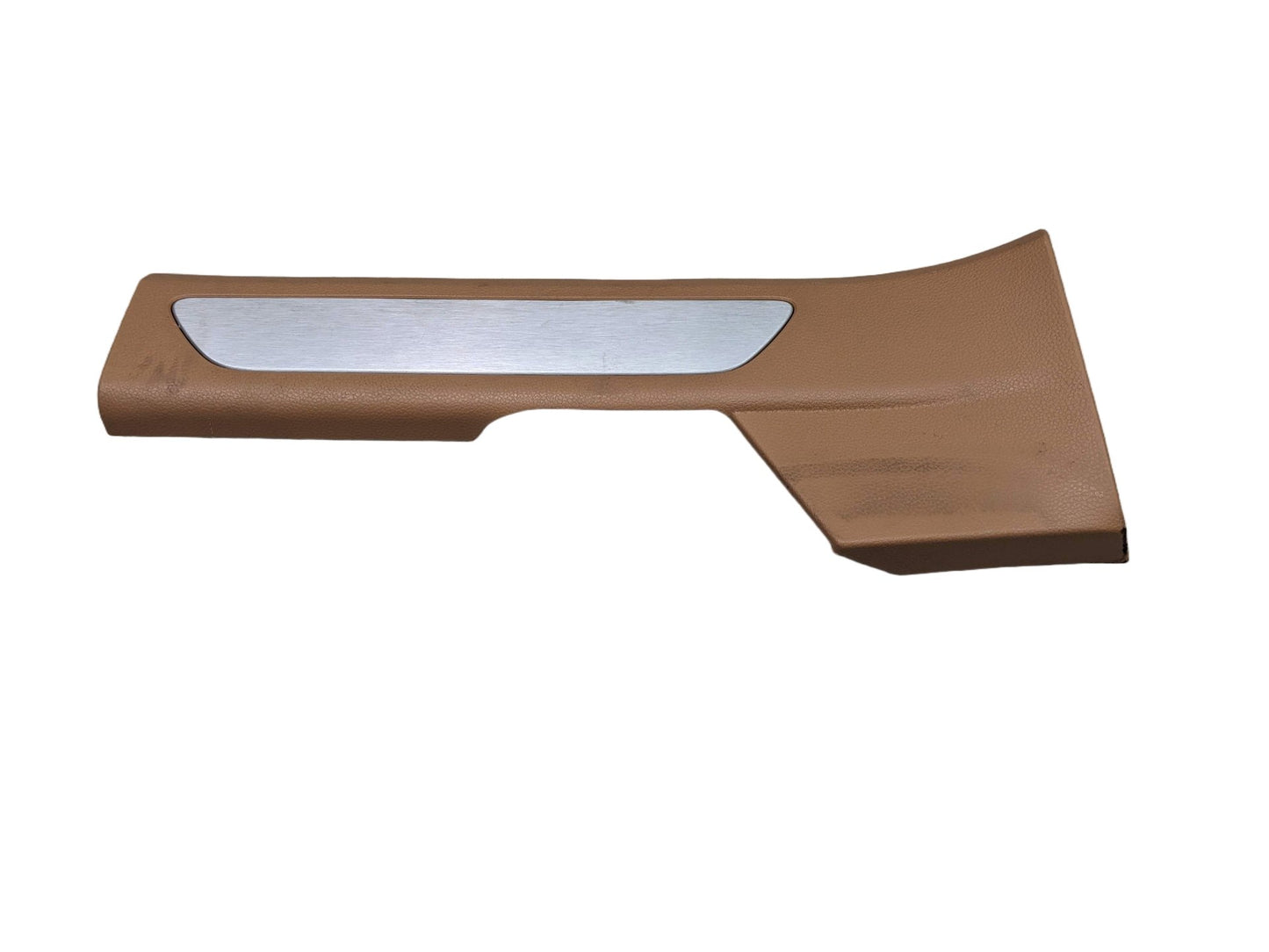 10-16 OEM Porsche Panamera Rear Right Door Sill Trim Beige