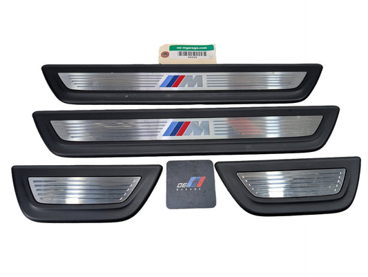 OEM BMW F25 F26 X3 X4 M SPORT Front Rear Left Right Door Sill Cover Trims SET