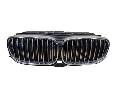 16-19 BMW G12 Front Bumper Radiator Air Flap Shutter w/ Kidney Grilles OEM