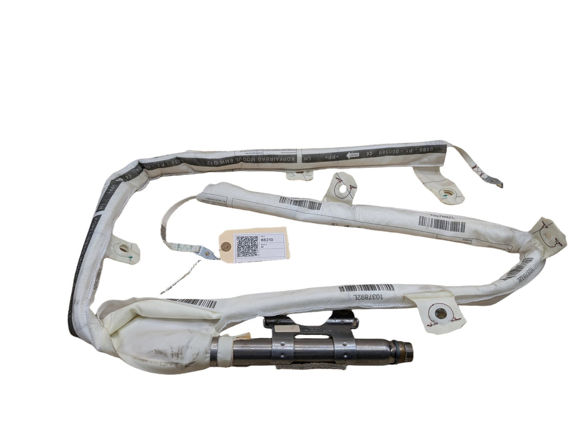 16-22 OEM BMW G12 740 750 M760 Left Driver Top Roof Head Air Bag Airbag Curtain