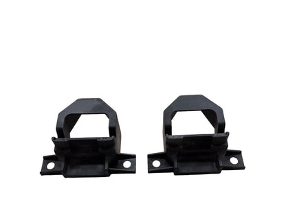 2011 BMW 328i E90 Radiator Lower Mounting Brackets SET 7591647