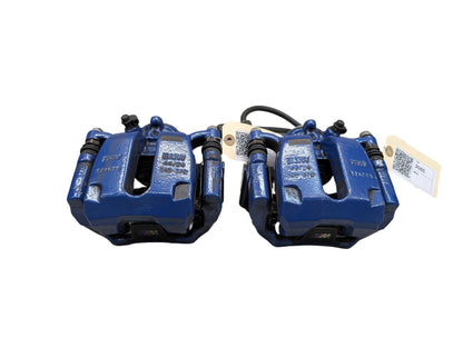 2018-2024 BMW X3 G01 Rear Left Right Brake Caliper SET 34216887409 18-24 OEM BMW G01 G02 X3 X4 30 M40 REAR Left Right Brake Calipers BREMBO Blue