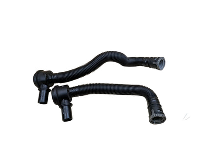 2007-2013 BMW E93 335i N54B30A Engine Motor Turbo Charger Tube Pipe SET 7556556
