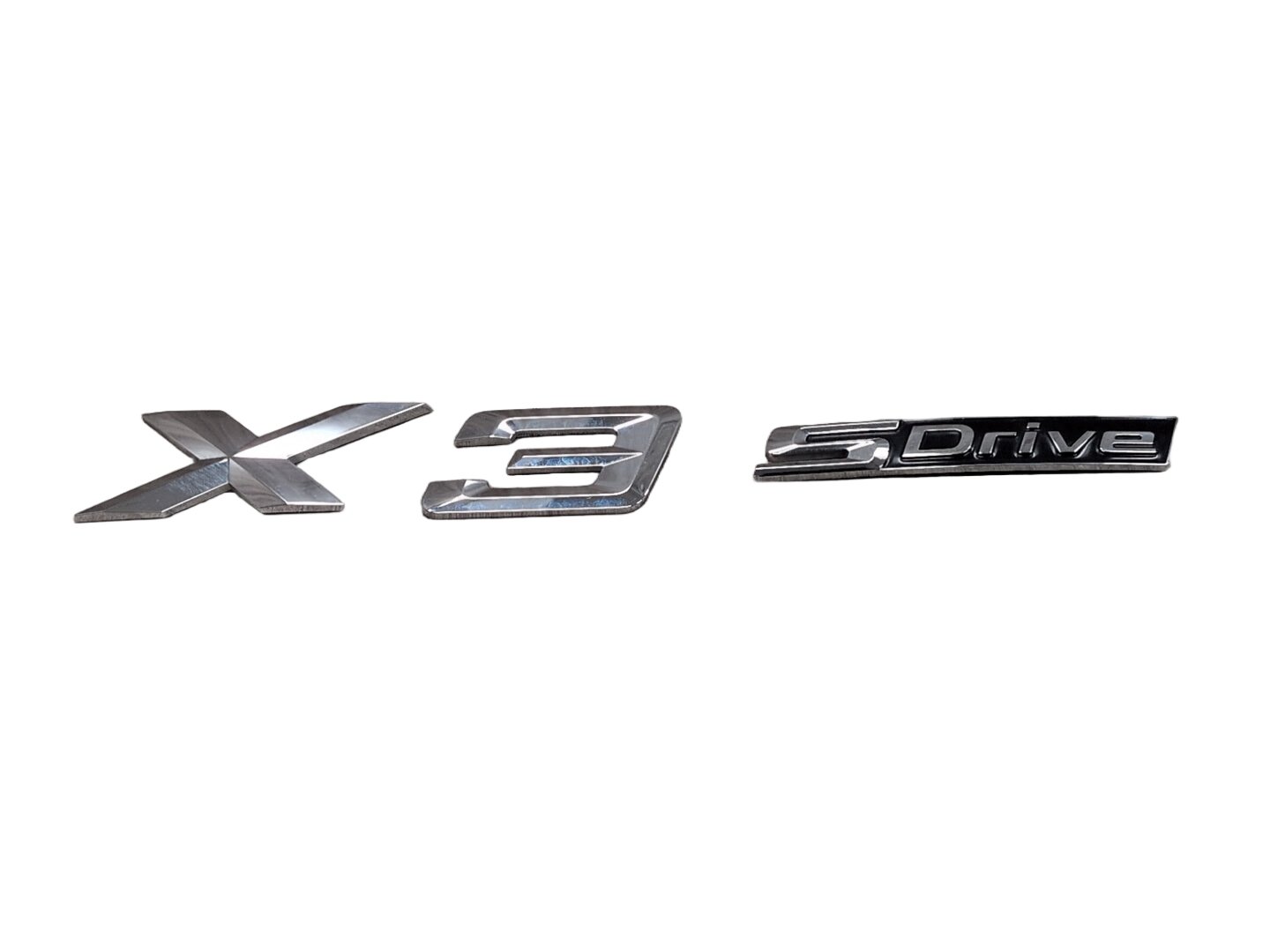 18-24 OEM BMW G01 X3 S Drive Rear Trunk Liftgate Badge Emblem Logo Letters