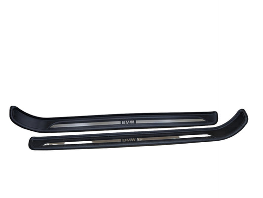 2007-2013 BMW 335i E93 Front Left Right Scuff Plate Door Sill SET 7178597