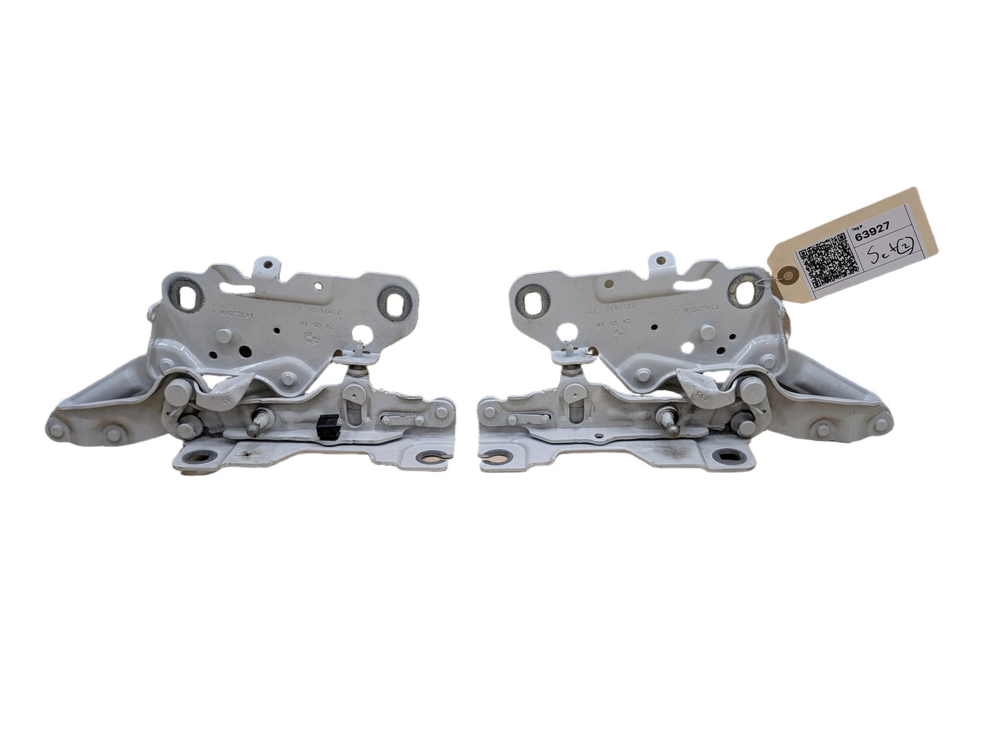 18-24 OEM BMW G01 G02 F97 F98 X3 X4 Hood Bonnet Left Right Side Hood Hinges SET