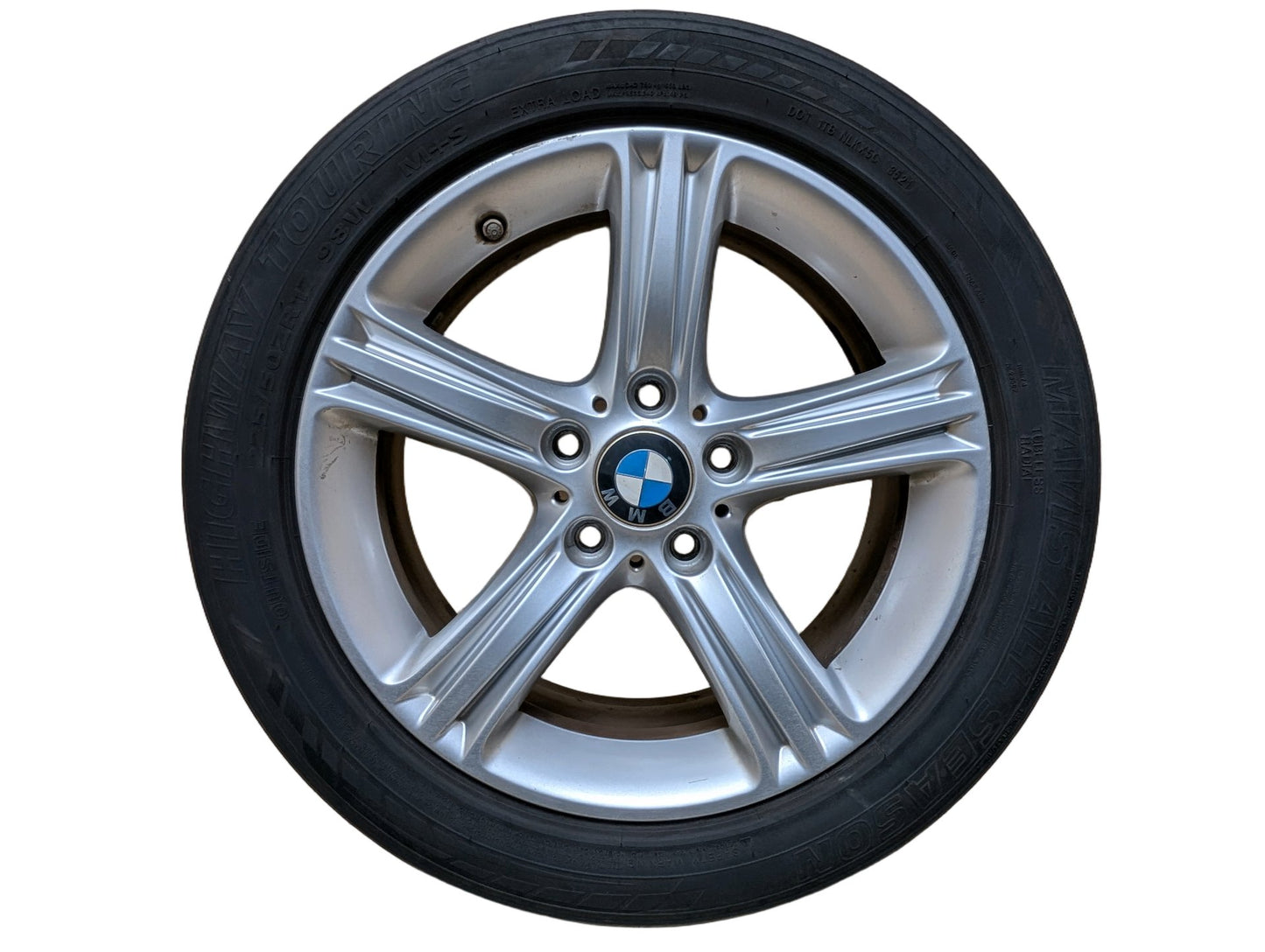 OEM BMW F30 F32 F33 F36 328 335 428 Wheel Rim 17x7.5 ET:37 Star Spoke Style 393