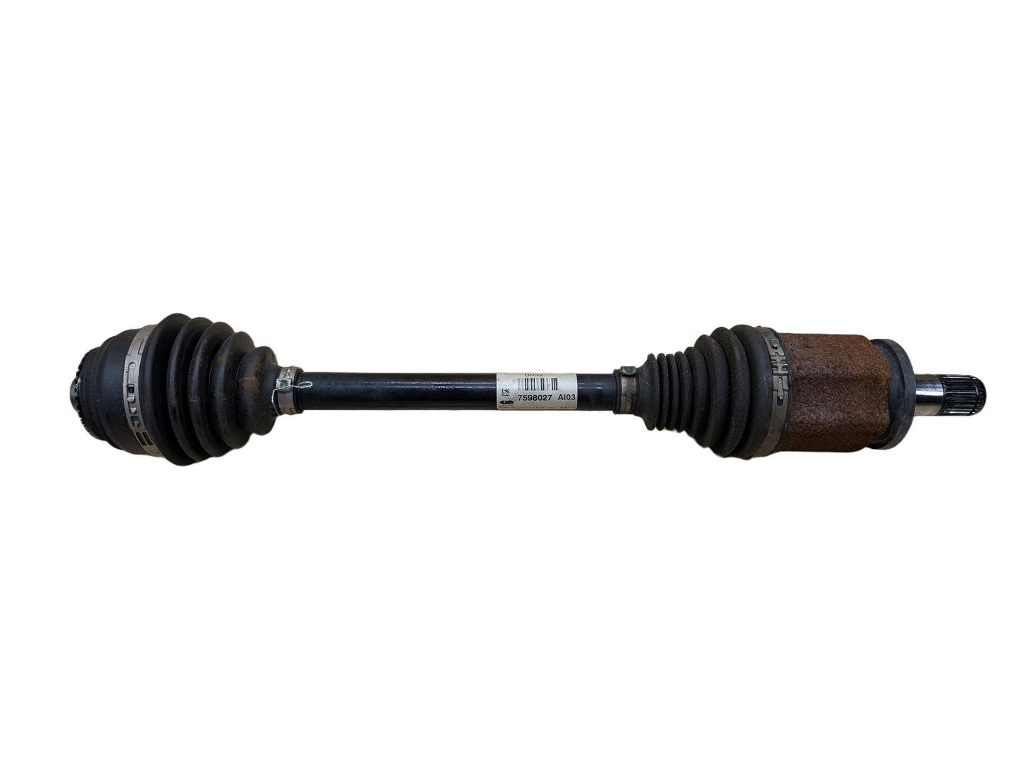 11-17 OEM BMW F25 X3 28iX AWD Front Left Driver Output Shaft CV Axle