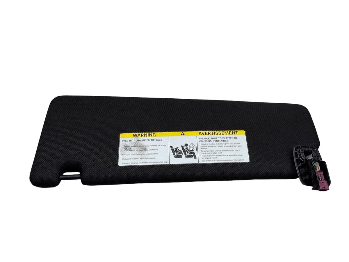 17-20 OEM BMW F90 G30 530 540 M550 M5 Interior Left Driver Sun Visor Shade Black