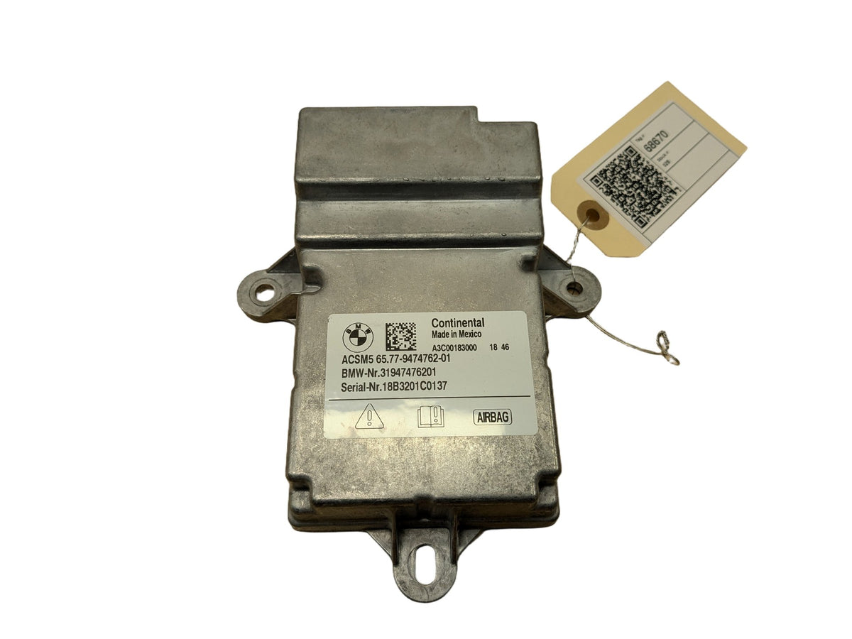 OEM BMW G01 G02 G12 G30 X3 X4 SRS Main Restraint Control Module