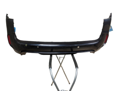 DAMAGE 15-18 BMW F85 X5M Rear Bumper Cover w/ Diffuser Assembly Black 416