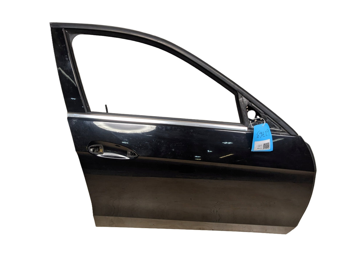 10-16 Mercedes-Benz Sedan W212 Front Right Passenger Door Shell Panel Black 040