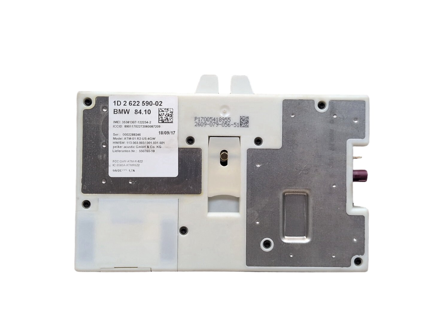 2017-2023 BMW M550i xDrive G30 Antenna Telematics Control Module 2622590
