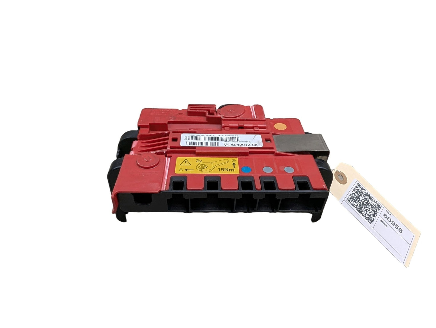 OEM BMW E90 E92 E93 Battery Power Lead Junction Distribution Fuse Box Voltage