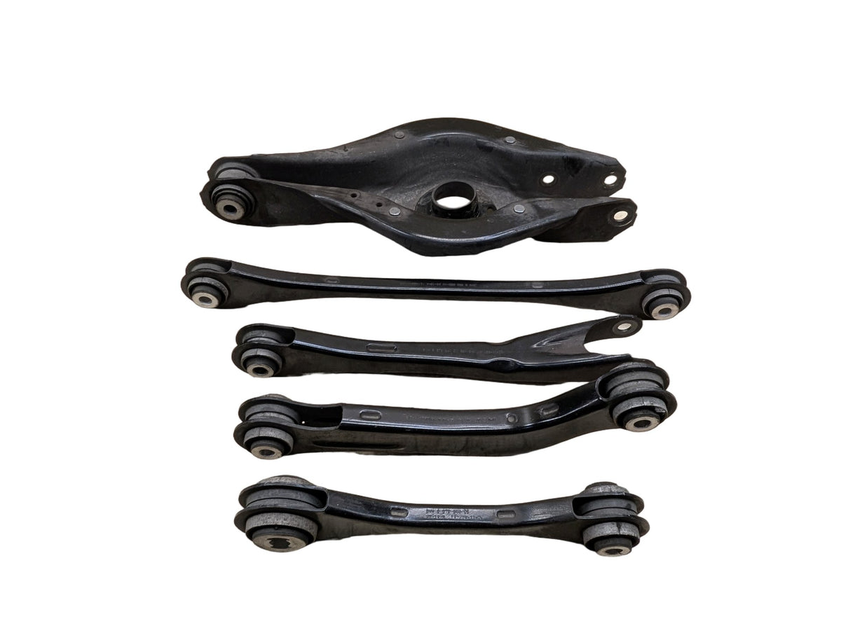 19-26 OEM BMW G20 G22 G23 G26 G42 Rear Left Driver Upper Lower Control Arm SET