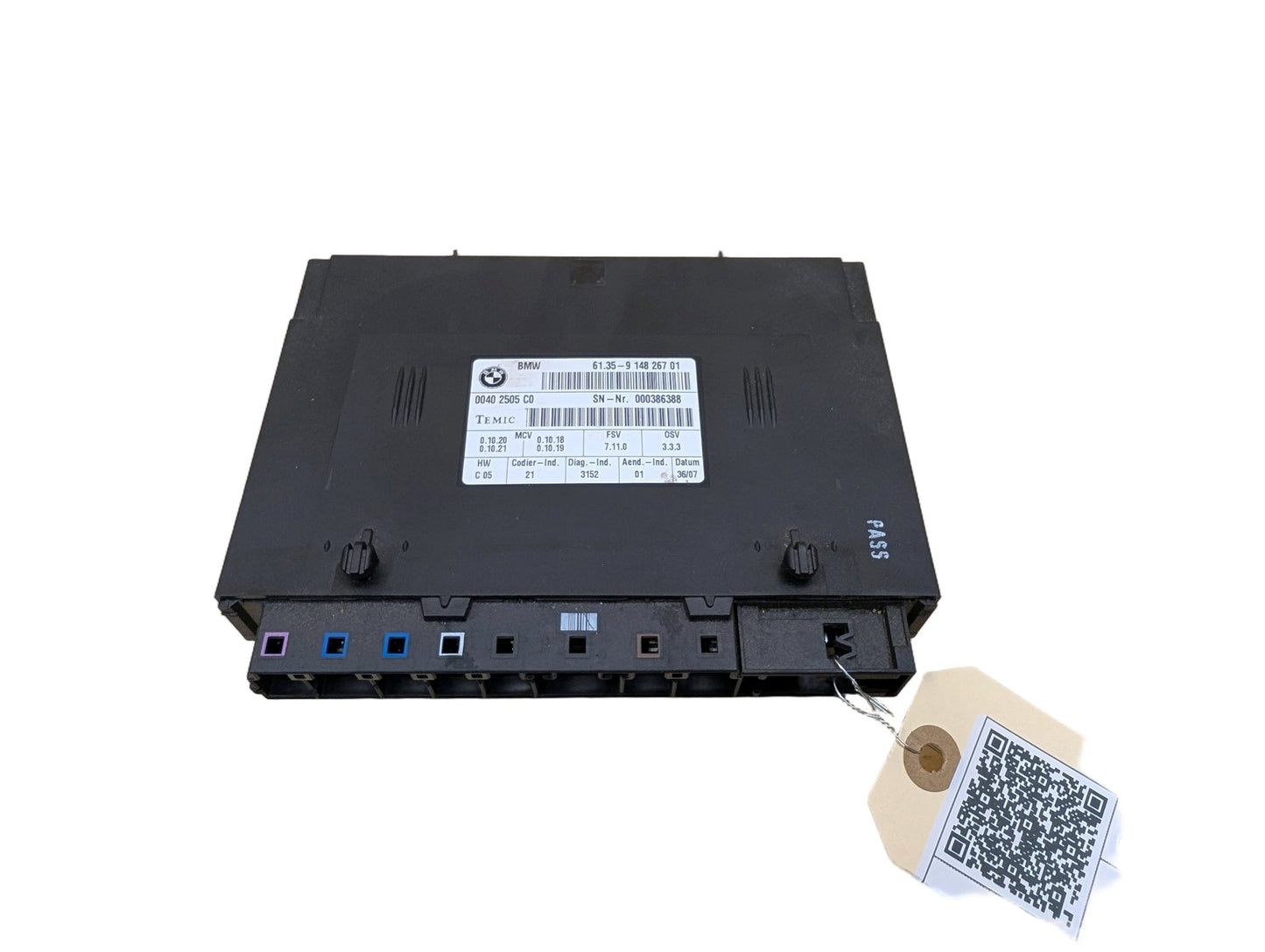 07-13 OEM BMW E90 E92 E93 335 Front Seat Memory Control Module