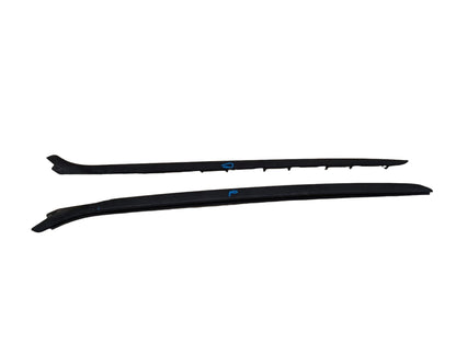 2012-2018 BMW 328i F30 Front Left Right Side Windshield Drip Trim Molding SET 7258187