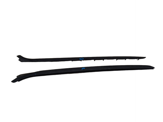 2012-2018 BMW 328i F30 Front Left Right Side Windshield Drip Trim Molding SET 7258187