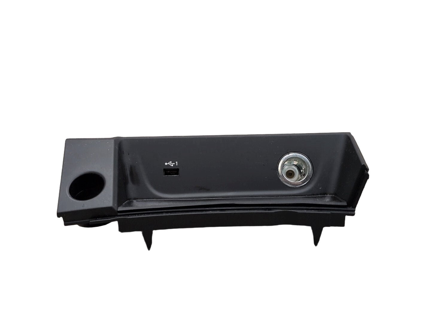 17-24 OEM Audi A4 A5 S4 S5 Center Console Storage Tray w/ USB Power Outlet