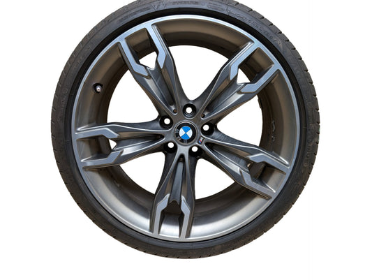 17-23 OEM BMW G30 530 540 M550 Wheel Rim 20x8" ET:30 Double Spoke Style 668M