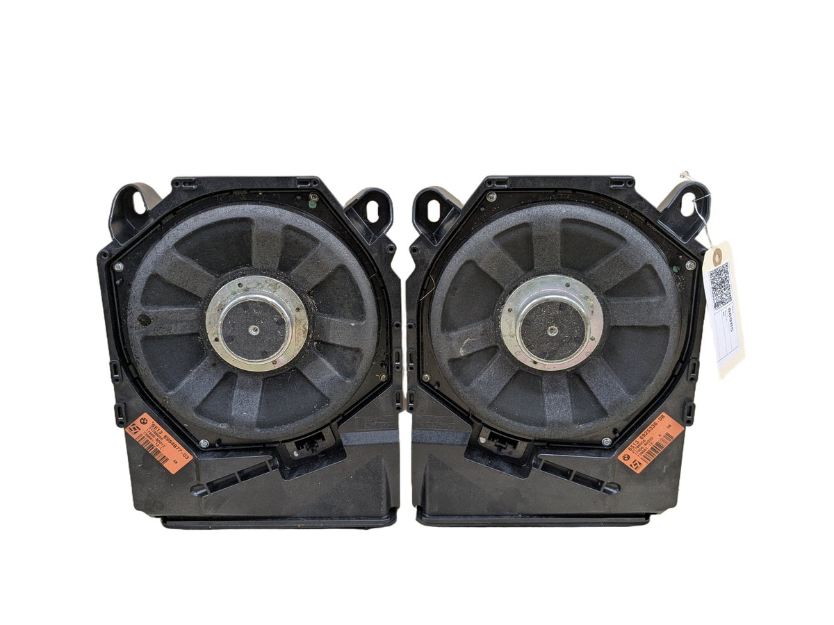 2007-2013 BMW 335i E92 Left Right Seat Speaker Subwoofer SET 6925336 OEM