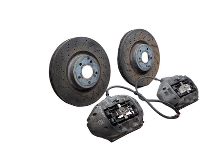 10-16 Mercedes-Benz E550 W212 4Matic Front Left Right Brake Calipers Brembo SET