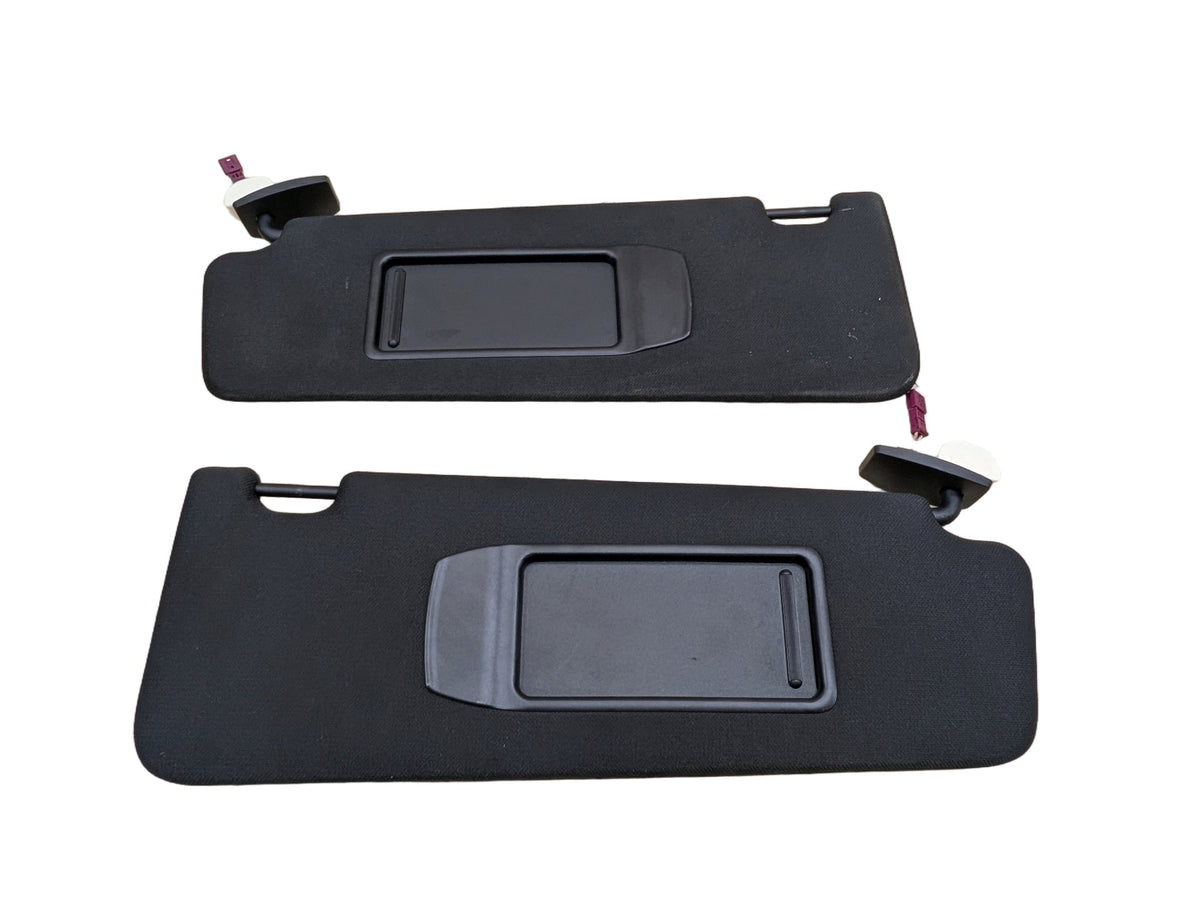2010-2017 BMW 535i GT xDrive F07 Front Left Right Sun Visor SET 8047533 OEM