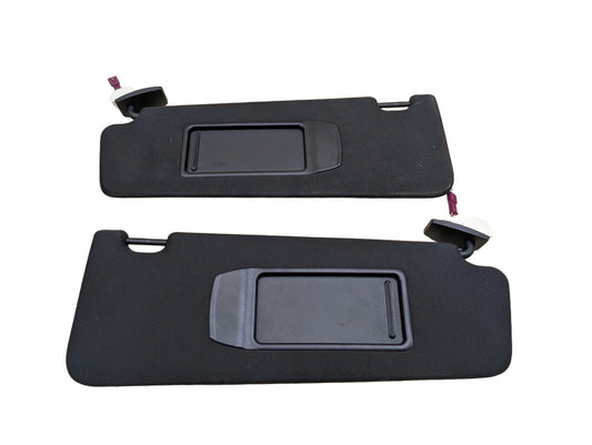 2010-2017 BMW 535i GT xDrive F07 Front Left Right Sun Visor SET 8047533 OEM