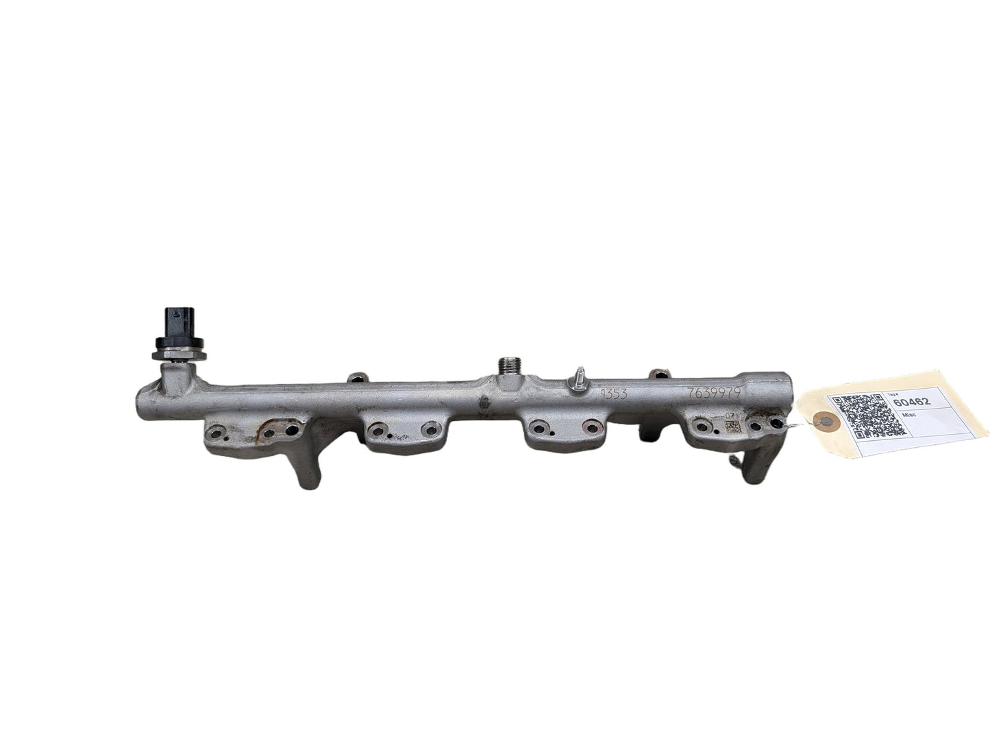 2017-2023 BMW G30 530i B46B20O0 Engine Motor Fuel Injector Rail Line 7639979