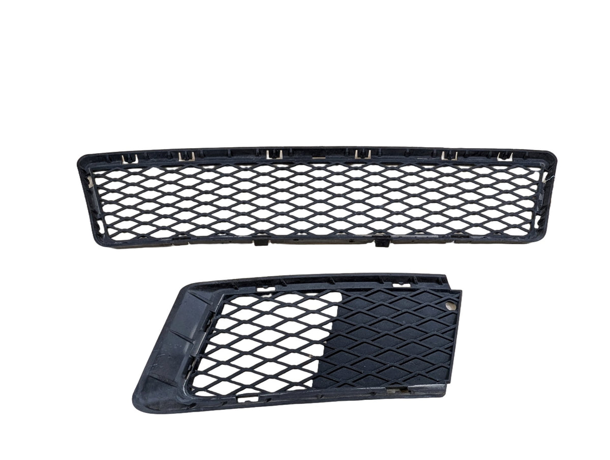 2007-2013 BMW 328i E93 Front Left Center Bumper Cover Grilles SET 7154719