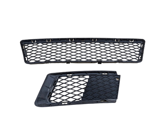 2007-2013 BMW 328i E93 Front Left Center Bumper Cover Grilles SET 7154719