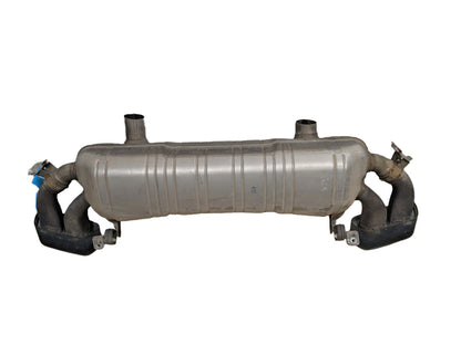 16-19 OEM BMW G11 G12 750i 750iX Engine N63R Rear Exhaust Pipe Muffler M SPORT