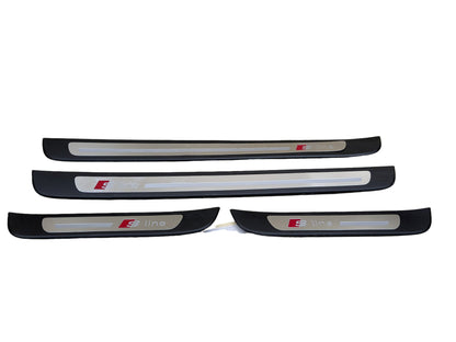 2012-2018 Audi A6 C7 Scuff Plate Door Sill SET 4G0853373B OEM
