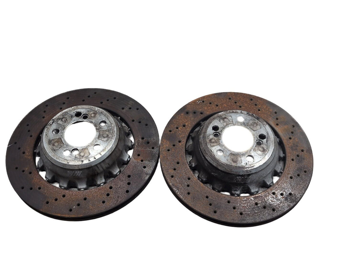 2014-2018 BMW X5 F85 Rear Left Right Brake Disc Rotors SET 2284903