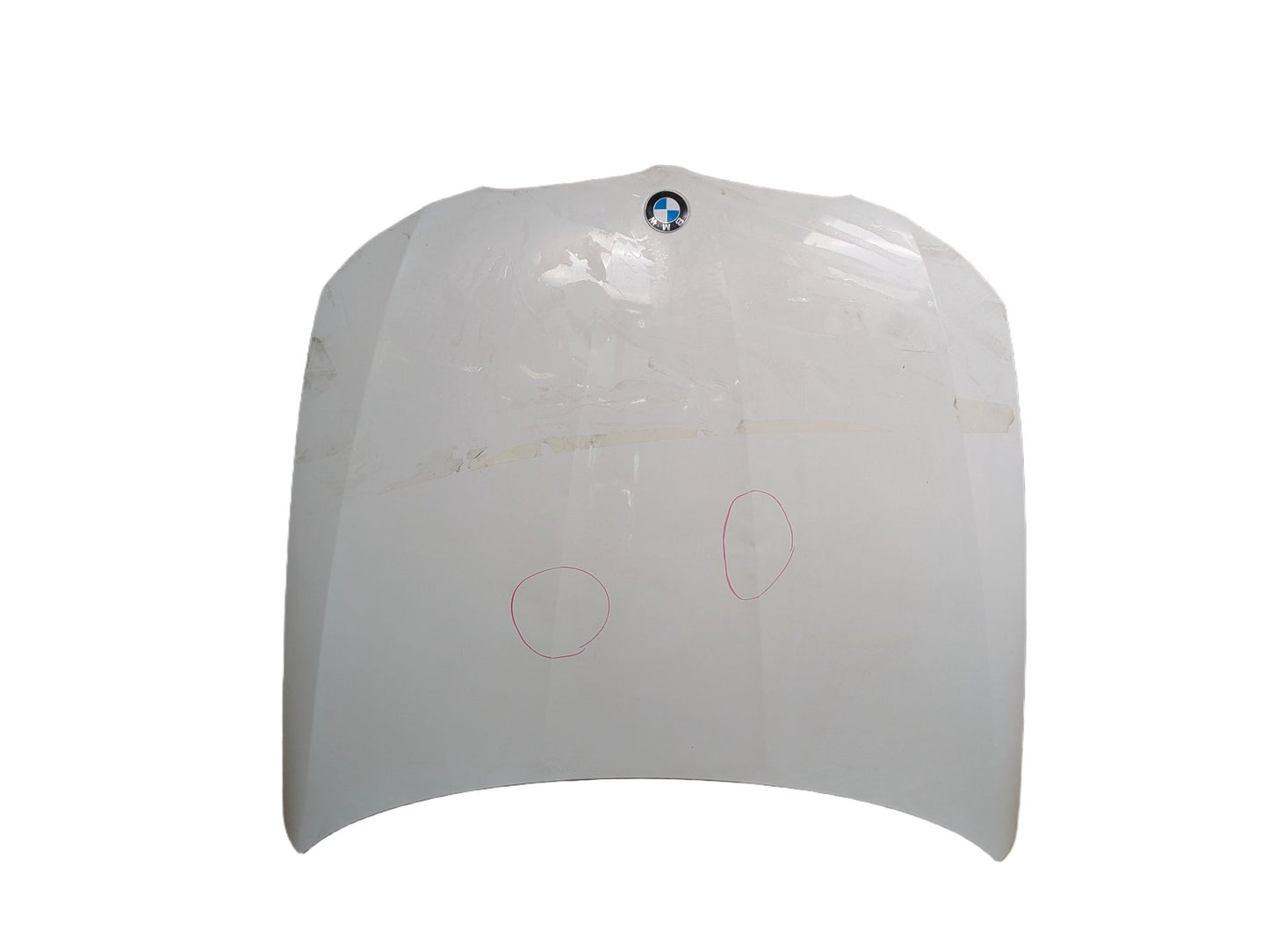 *09-11 OEM BMW E90 E91 328 335 Sedan Hood Bonnet Panel White