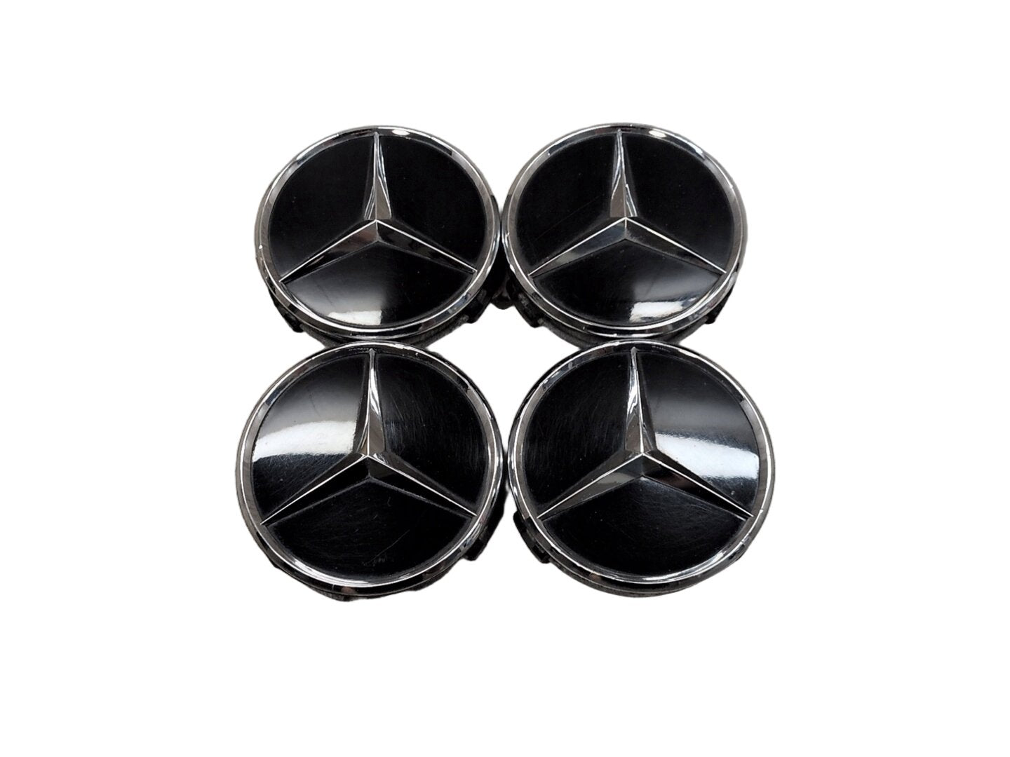 2009-2012 Mercedes-Benz E550 W212 Wheel Rim Hub Center Cap SET 2204000125 OEM