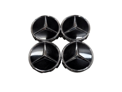 2009-2012 Mercedes-Benz E550 W212 Wheel Rim Hub Center Cap SET 2204000125 OEM