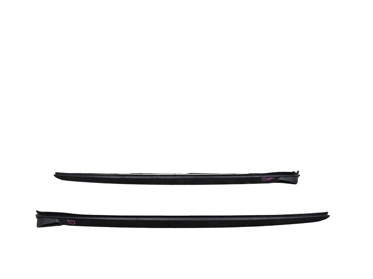 2019-2026 BMW M340i G20 Front Left Right Side Windshield Drip Trim Molding SET 7427874 OEM