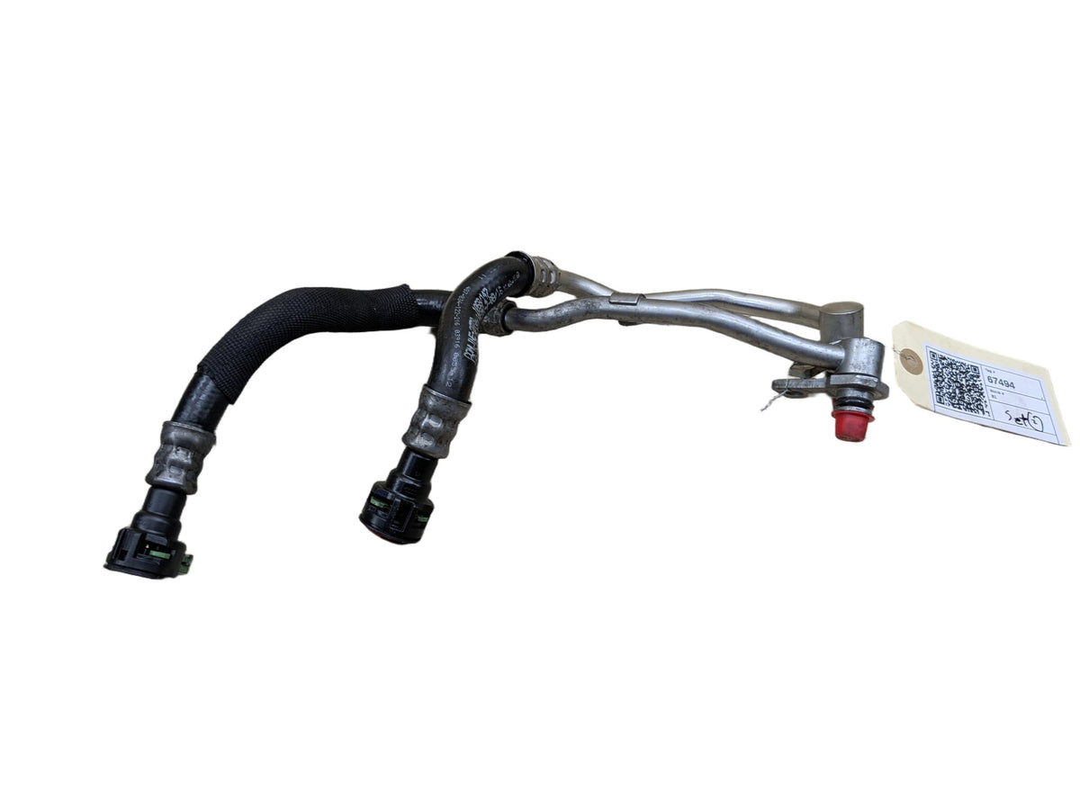 2012-2018 Audi A6 C7 Engine Radiator Coolant Pipe Hoses SET 06E121083Q OEM