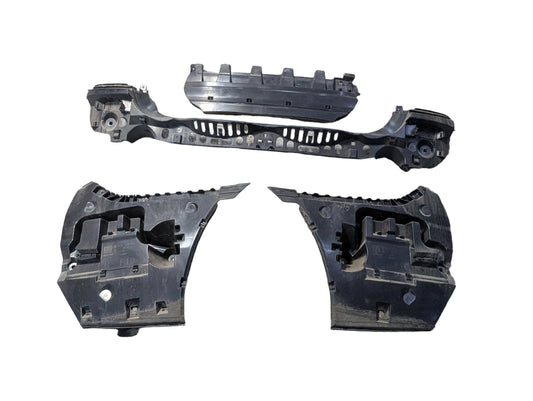 2011-2016 BMW 535i F10 Rear Left Right Center Bumper Support Brackets SET 7204017