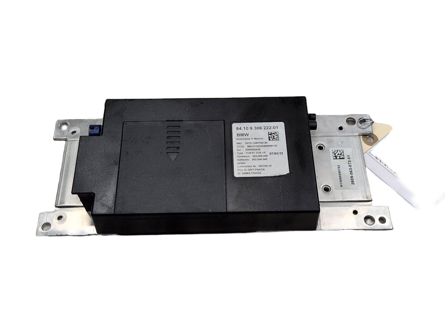13-15 OEM BMW F01 F02 740 750 760 Alpina B7 Telematics Control Module Computer