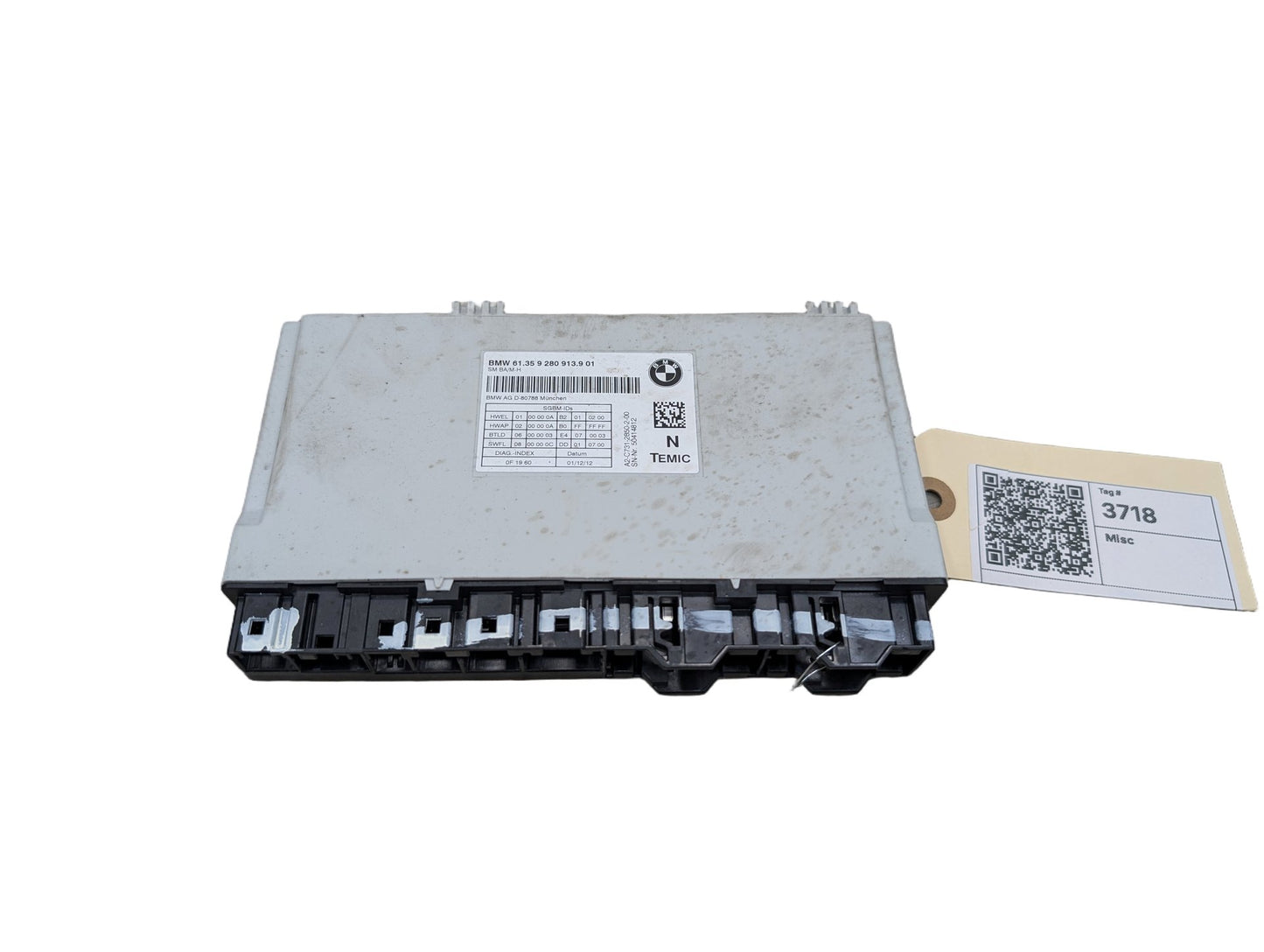 OEM BMW F06 F10 F23 F25 F30 F36 Front Left Right Power Heated Memory Seat module