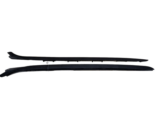 2012-2018 BMW 320i F30 Front Left Right Side Windshield Drip Trim Molding SET 7258187