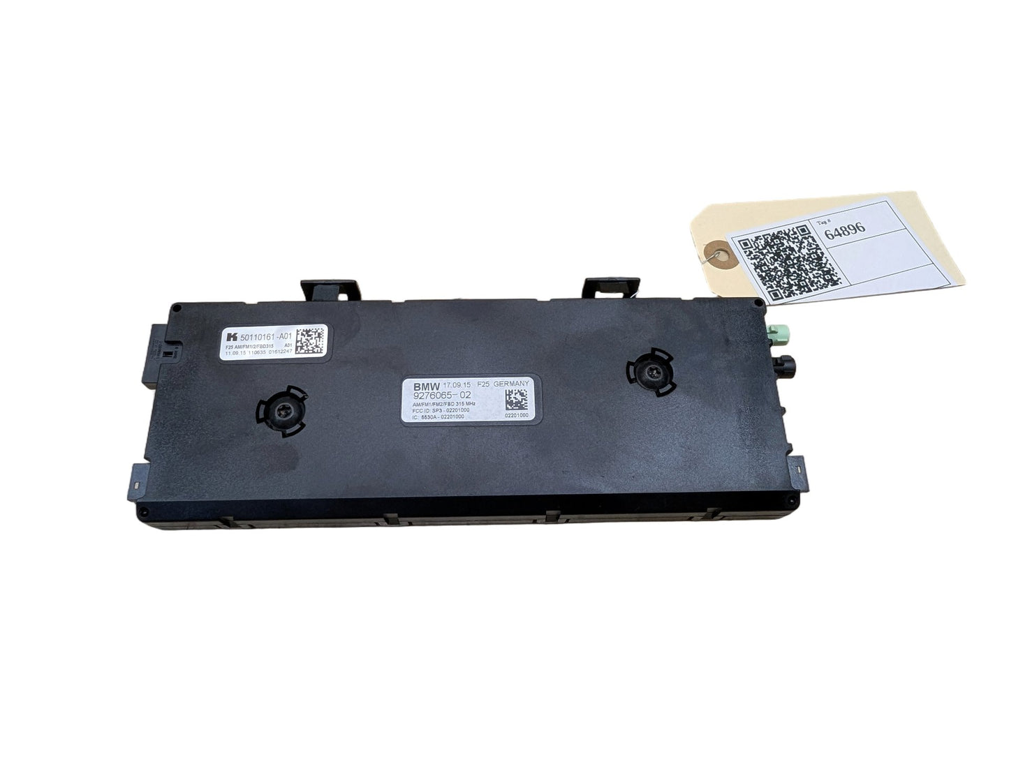 11-17 OEM BMW F25 X3 Antenna Amplifier Diversity Receiver Module 315 MHZ