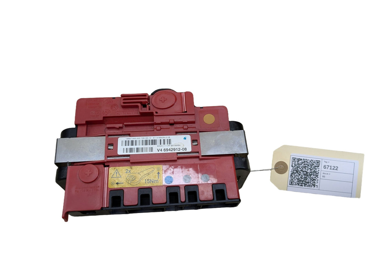 OEM BMW E90 E92 E93 Battery Power Lead Junction Distribution Fuse Box Voltage