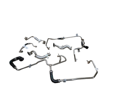 21-26 OEM BMW G80 G82 G83 G87 M3 M4 Turbo Charger Cooling Oil Hose Lines SET